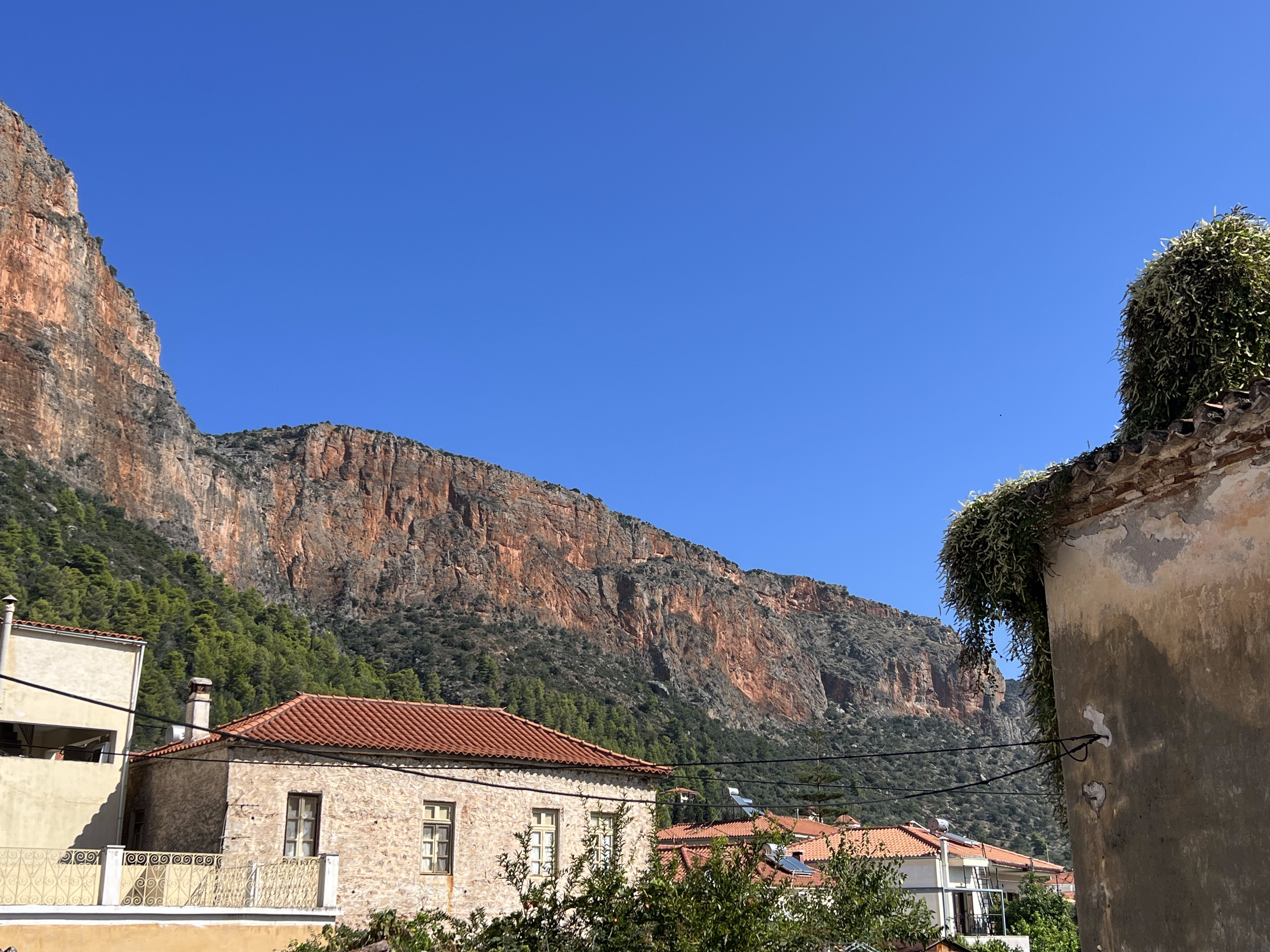 Leonidio red cliffs