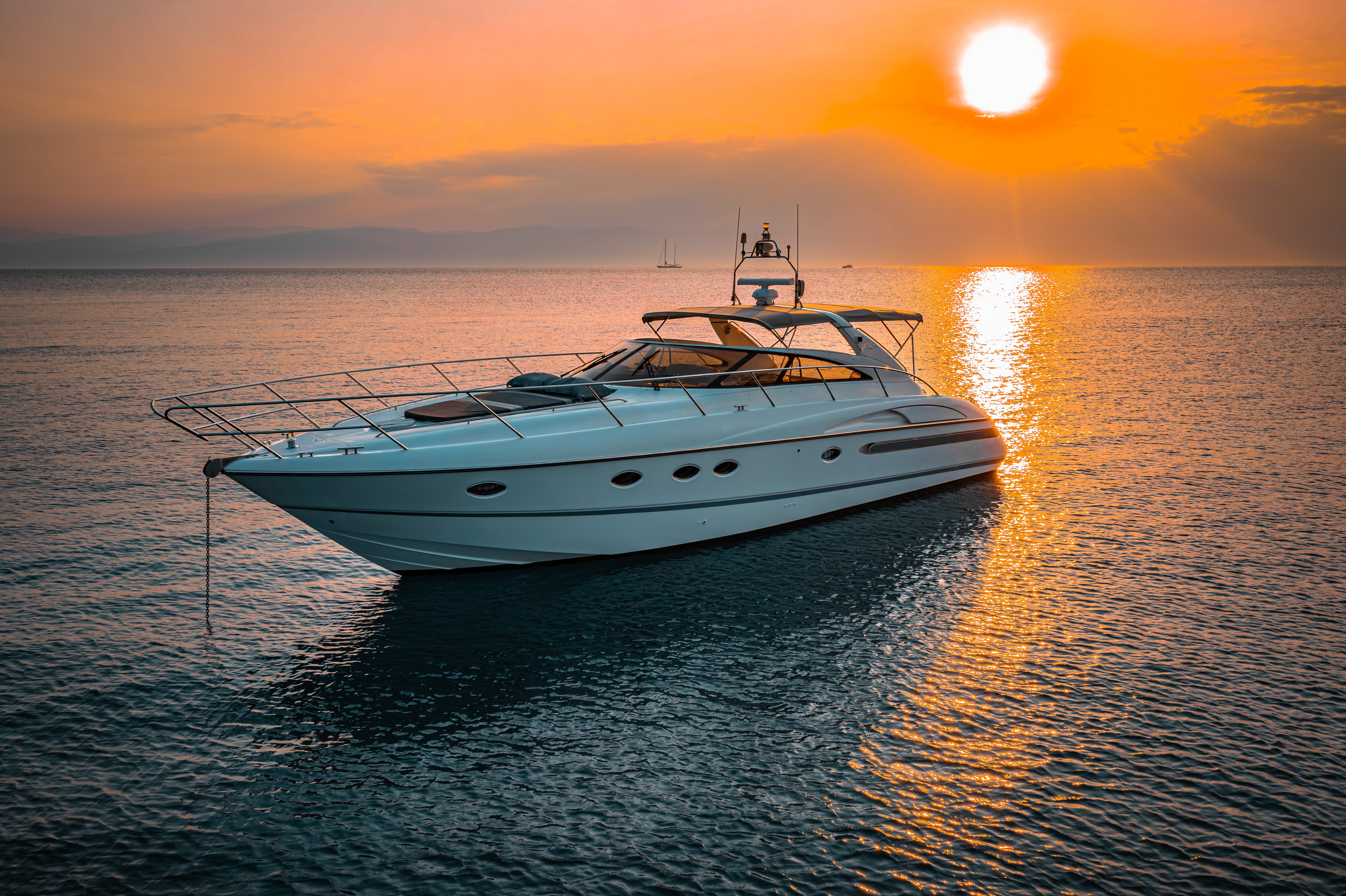 Sunset cruise on the Aegean